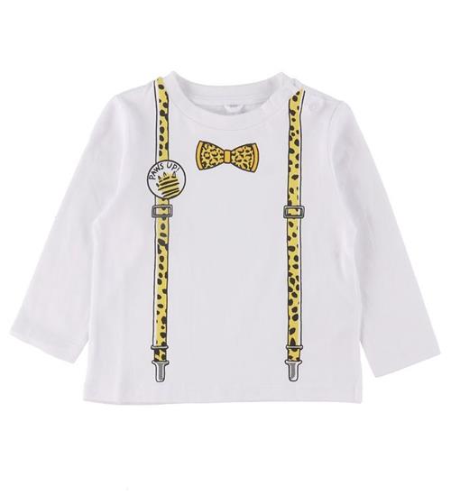 Stella McCartney Kids Stella McCartney Kids Bluse - Hvid/Gul m. Seler