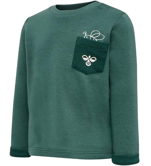 Se Hummel Hummel Sweatshirt - hmlHugo - GrÃ¸n ved KidsWorld