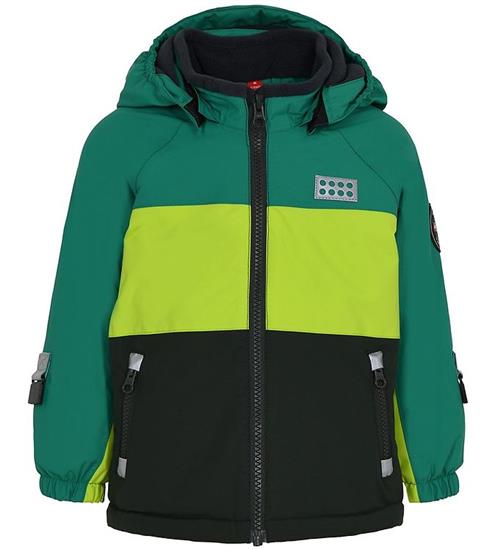 LEGOÂ® Wear LEGOÂ® Wear Vinterjakke - LWJulio - GrÃ¸n/Lime/MÃ¸rk ArmygrÃ¸n