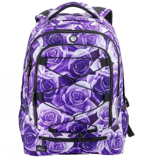 Se Jeva Jeva Skoletaske - Survivor - Purple Rose ved KidsWorld