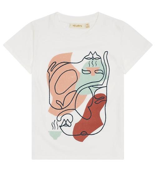 Soft Gallery Soft Gallery T-shirt - Bass - Hvid m. Print