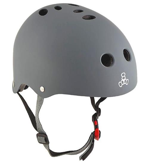 Se Triple Eight Triple Eight Hjelm - Certified Sweatsaver - Carbon Rubber ved KidsWorld