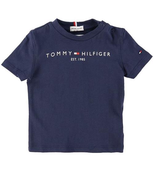 Tommy Hilfiger Tommy Hilfiger T-shirt - Essential - Organic - Twilight Navy