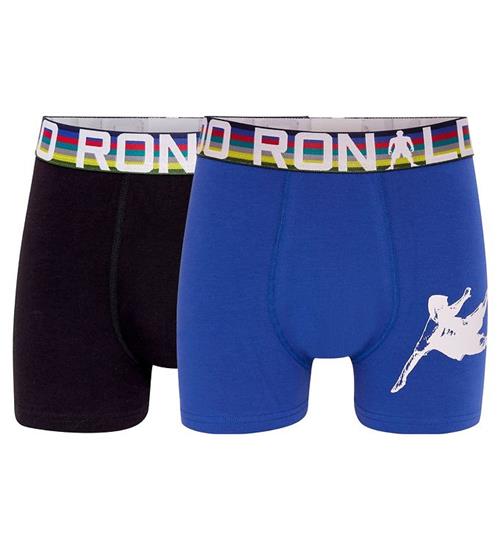 JBS Ronaldo Boxershorts - 2-pak - BlÃ¥/Sort