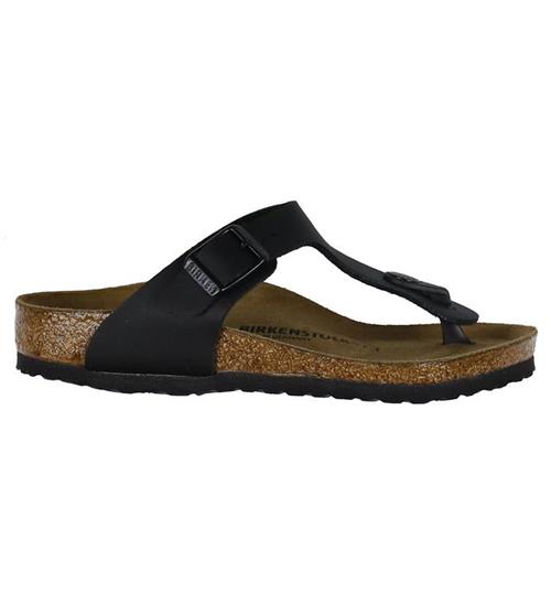 Se Birkenstock Birkenstock Sandaler - Gizeh Kids - Sort ved KidsWorld