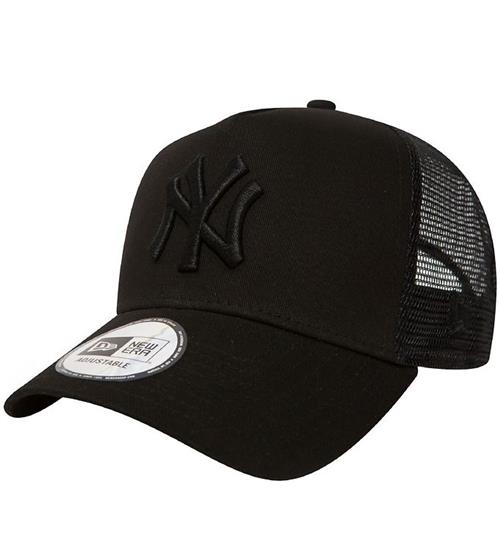 New Era Kasket - Clean Trucker - New York Tankees - Sort