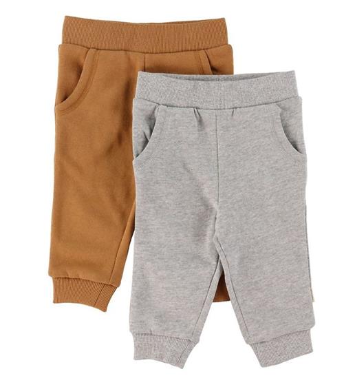 Se Minymo Minymo Sweatpants - 2-pak - Chipmunk ved KidsWorld