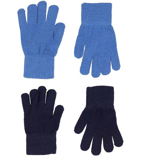 CeLaVi CeLaVi Handsker - Uld/Nylon - 2-pak - Bright Cobalt/Navy