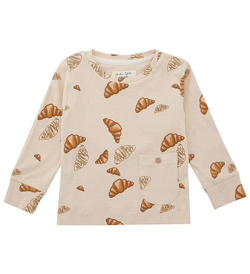 Se VACVAC Bluse - Ello - Rib - Big Croissant love ved KidsWorld