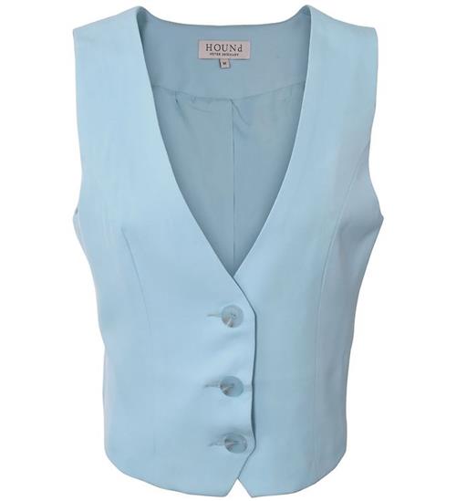 Se Hound Hound Vest - Fashion Vest - Light Blue ved KidsWorld