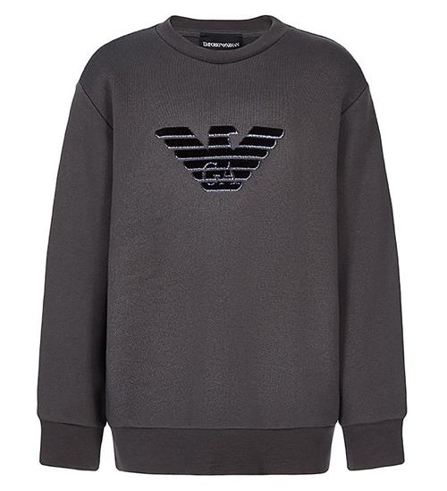 Emporio Armani Emporio Armani Sweatshirt - KoksgrÃ¥ m. Logo