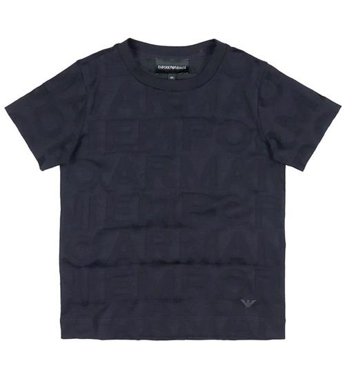 Emporio Armani Emporio Armani T-shirt - Navy m. Tekst