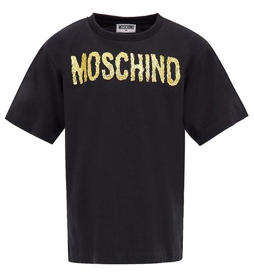 Moschino Moschino T-Shirt - Sort m. Guld