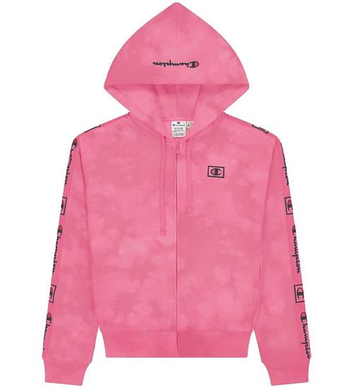 Se Champion Champion Fashion Cardigan - Pink ved KidsWorld