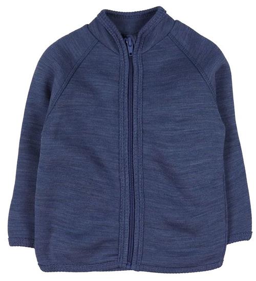 Se Smallstuff Smallstuff Cardigan - Uld - Denim Melange ved KidsWorld