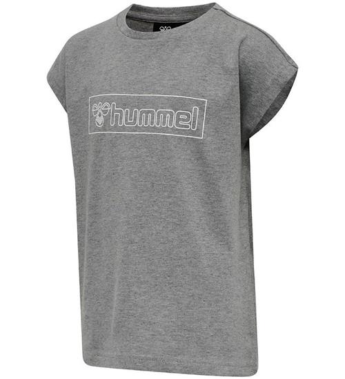 Se Hummel Hummel T-shirt - HmlBoxline - GrÃ¥ ved KidsWorld