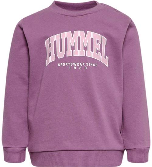 Hummel Hummel Sweatshirt - HmlFast Lime - Argyle Purple