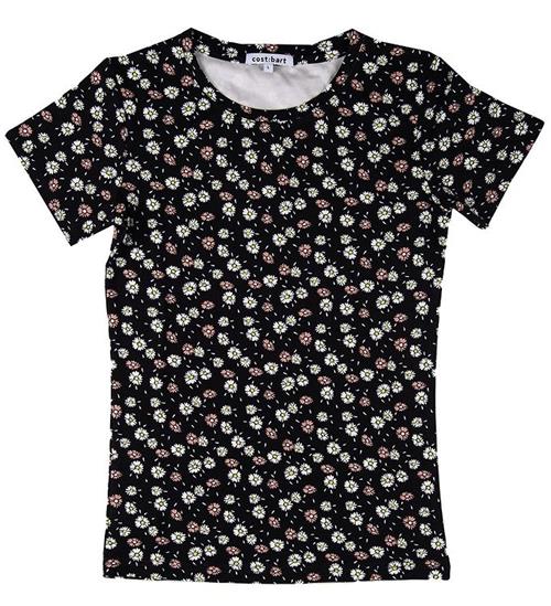 Se Cost:Bart Cost:Bart T-shirt - Rosita - Sort m. Blomster ved KidsWorld