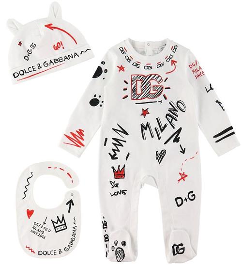 Se Dolce & Gabbana Dolce & Gabbana GaveÃ¦ske - Heldragt/Hue/SavlesmÃ¦k - Animalier - ved KidsWorld