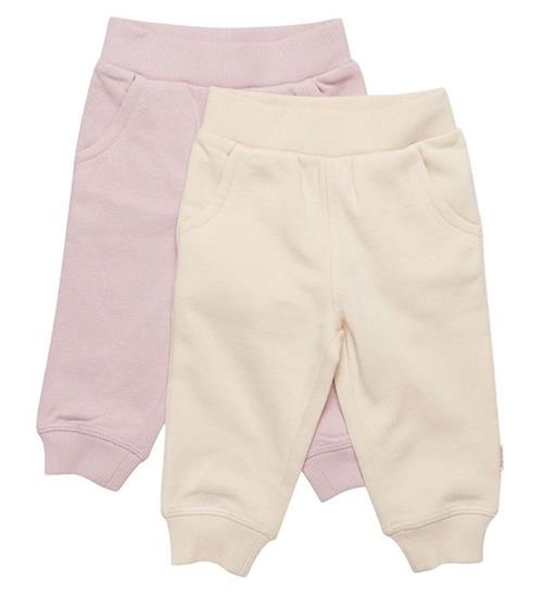 Minymo Minymo Sweatpants - 2-pak - Violet Ice/Creme