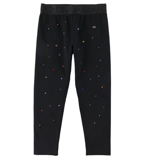 Dolce & Gabbana Dolce & Gabbana Leggings - Light Therapy - Sort m. Similisten