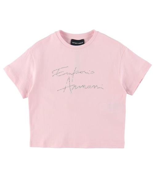 Emporio Armani Emporio Armani T-Shirt - Rosa m. SÃ¸lv/Similisten