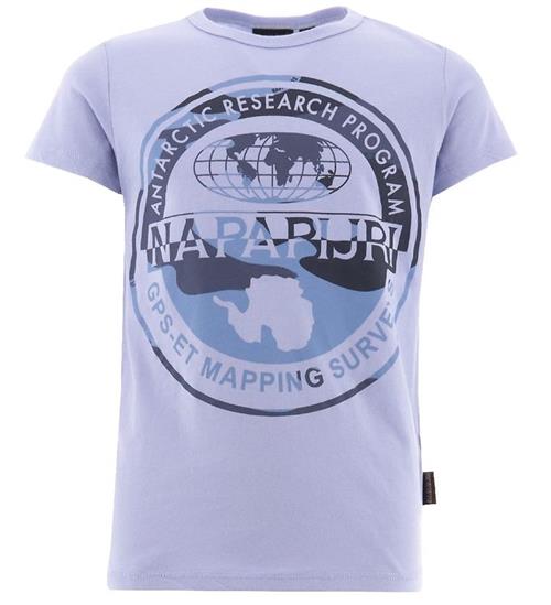 Napapijri Napapijri T-shirt - Lavender m. Print