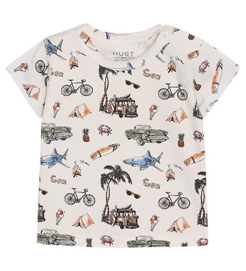 Se Hust and Claire Hust and Claire T-Shirt - Anker - Ivory ved KidsWorld