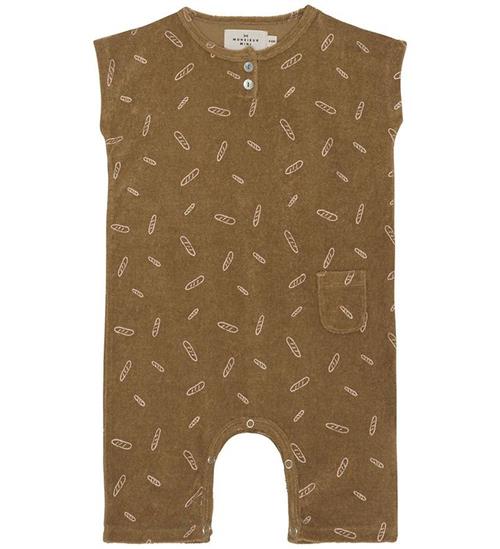 Se Monsieur Mini Monsieur Mini Sommerdragt - Terry - Bronze m. Baguettes ved KidsWorld