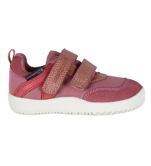 Se Bundgaard Bundgaard Sko m. Velro - Bennie - Tex - Dark Rose ved KidsWorld