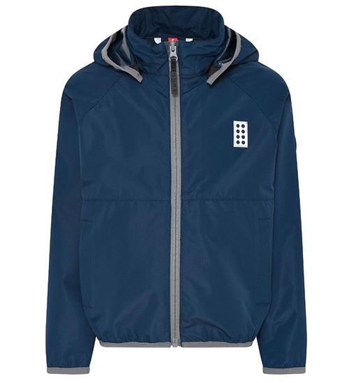 Se LEGOÂ® Wear Sommerjakke - LWJochy 206 - Dark Navy ved KidsWorld