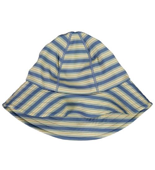 Wheat Wheat Badehat- UV40+ - Bluefin Stripe