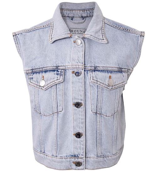 Hound Hound Vest - Denim - Light Blue Used