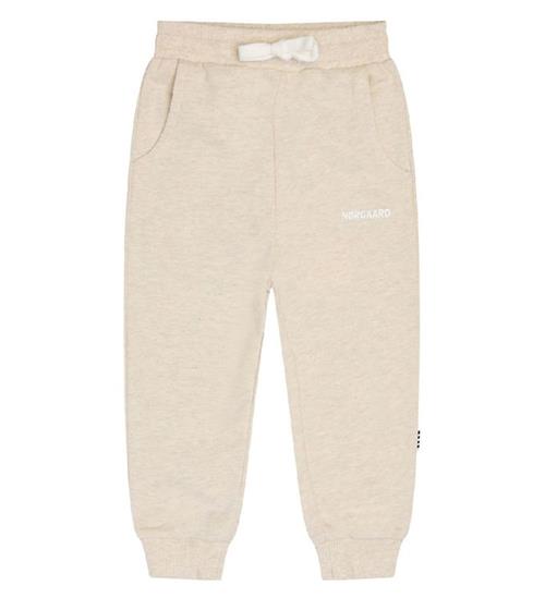 Se Mads NÃ¸rgaard Mads NÃ¸rgaard Sweatpants - Pavo - Nature Melange ved KidsWorld