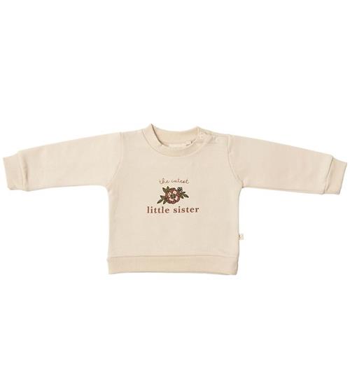 Se Thats Mine That's Mine Sweatshirt - Kellie - Little Sister - Oatmeal ved KidsWorld