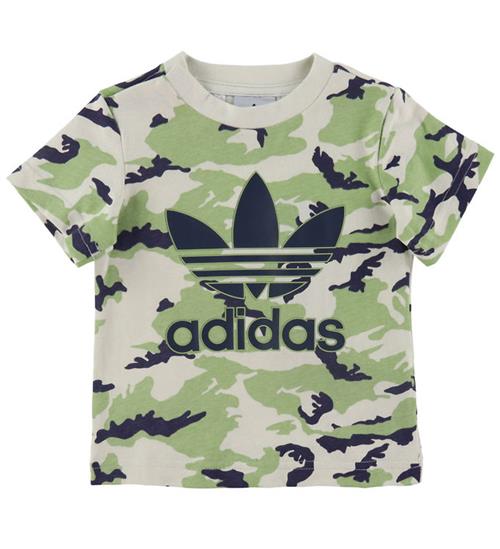 adidas Originals adidas Originals T-shirt - Orbit Grey/Magic Lime/Shadow Navy