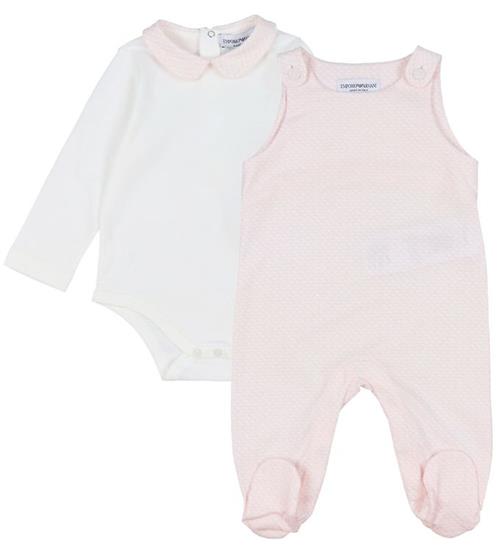 Se Emporio Armani Emporio Armani GavesÃ¦t - Sparkedragt/Body - Fant Rosa ved KidsWorld