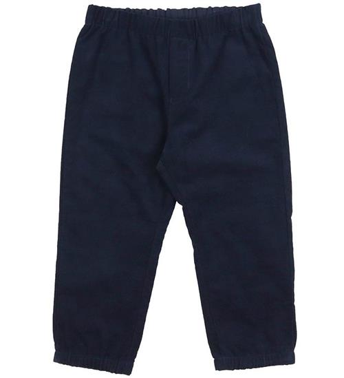 Se Emporio Armani Emporio Armani FlÃ¸jlsbukser - Blue Navy ved KidsWorld