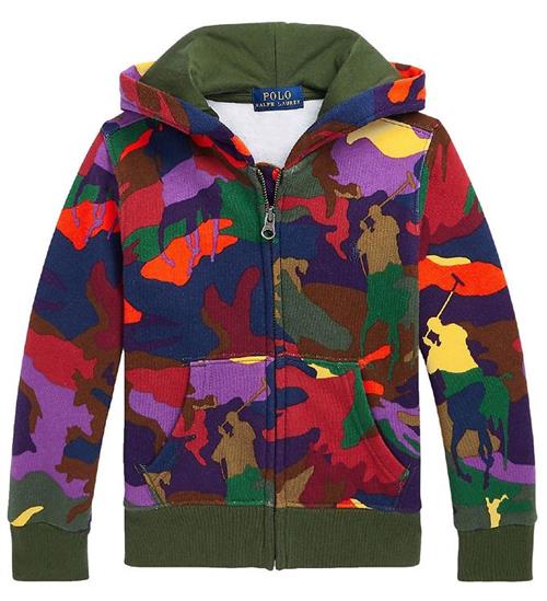 Se Polo Ralph Lauren Polo Ralph Lauren Cardigan - Classics II - Town Country Player C ved KidsWorld