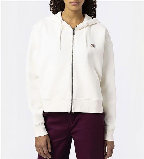 Se Dickies Cardigan - Oakport Zip - Ecru ved KidsWorld