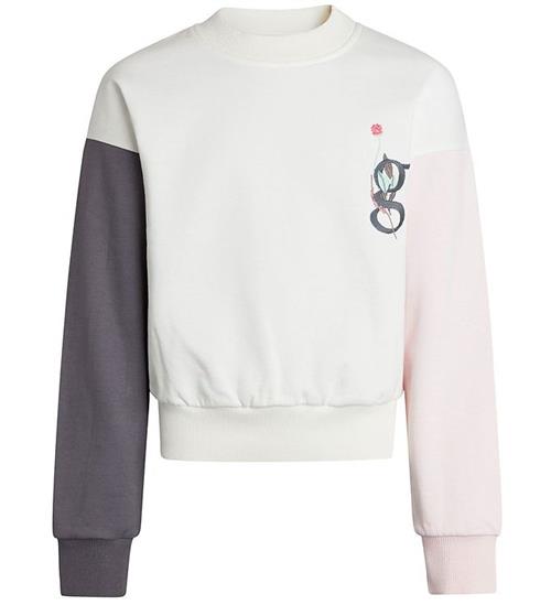 Se Grunt Grunt Sweatshirt - Redi - Broken White ved KidsWorld