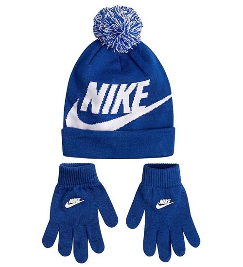 Se Nike Hue/Handsker - Strik - Swoosh - Game Royal ved KidsWorld