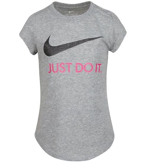 Nike Nike T-shirt - Swoosh - Grey Heather