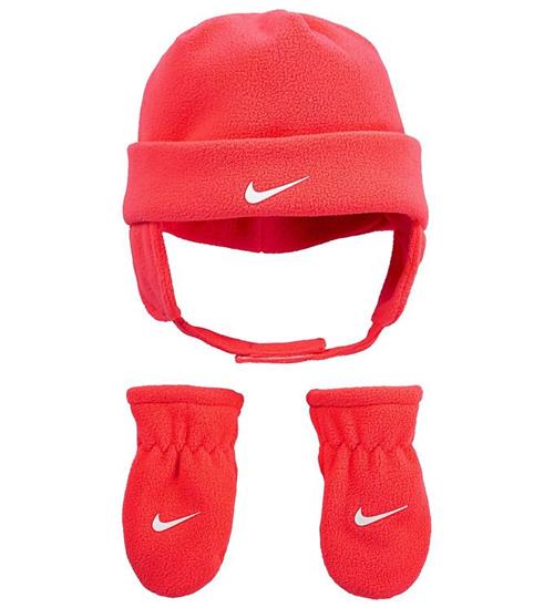 Se Nike Nike Hue/Luffer - Swoosh Fleece - Racer Pink ved KidsWorld