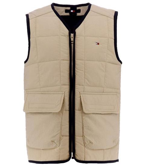 Se Tommy Hilfiger Tommy Hilfiger Dynevest - Dg Tjm - Savannah Sand ved KidsWorld