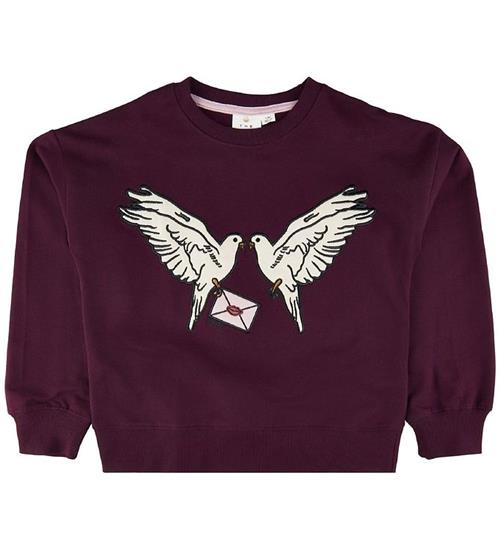 Se The New The New Sweatshirt - Dove - Winetasting ved KidsWorld