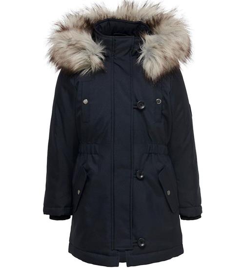 Kids Only Kids Only Jakke - Noos - KogIris - Night Sky/Fur Light Gre