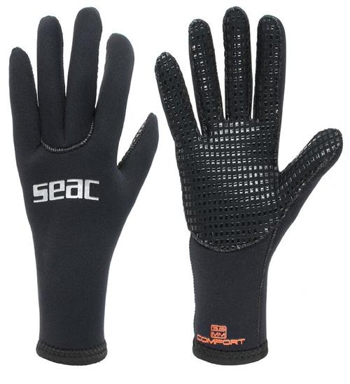 Seac Seac Handsker - Comfort Gloves 3 mm - Sort