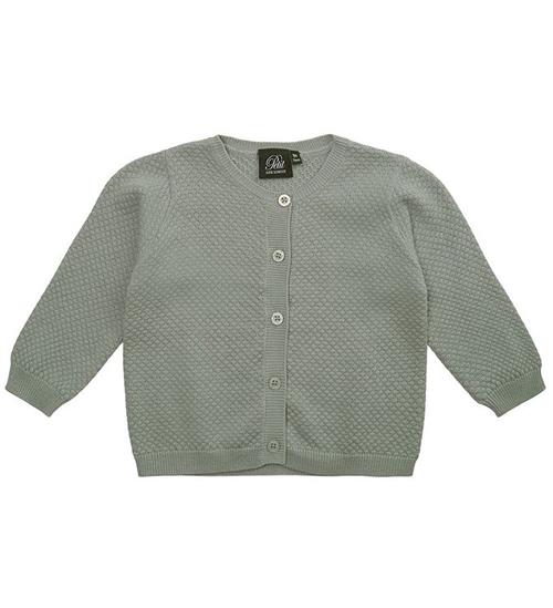 Se Sofie Schnoor Petit by Sofie Schnoor Cardigan - Strik - Dusty Blue ved KidsWorld