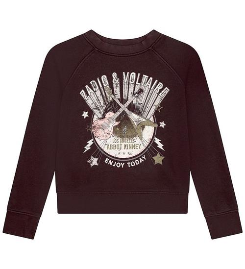 Zadig & Voltaire Zadig & Voltaire Sweatshirt - Green Art - Sort m. Print